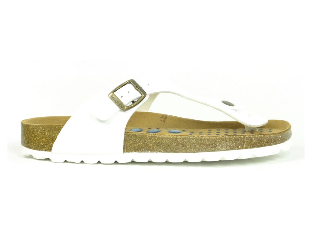 womens white thong sandals