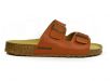 Sanosan Aston Sano Flor Brown Men's Two Strap Sandals