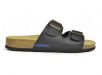 Sanosan Aston Sano Flor Black Men's Two Strap Sandals