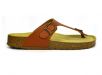 Sanosan Geneve Sano Flor Brown Women's Designer Thong Sandals